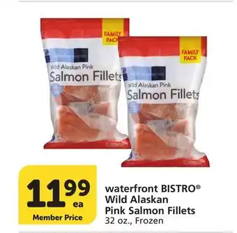 Vons waterfront BISTRO Wild Alaskan Pink Salmon Fillets offer