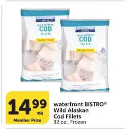 Vons waterfront BISTRO Wild Alaskan Cod Fillets offer