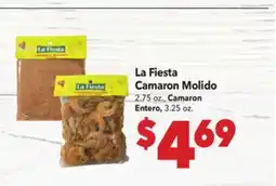 Vallarta Supermarkets La Fiesta Camaron Molido offer