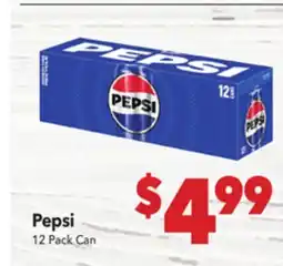 Vallarta Supermarkets Pepsi offer