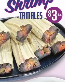 Vallarta Supermarkets Shrimp tamales offer