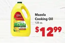 Vallarta Supermarkets Mazola Cooking Oil offer