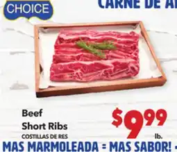 Vallarta Supermarkets Beef Short Ribs / COSTILLAS DE RES offer