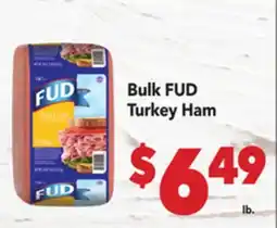 Vallarta Supermarkets FUD Turkey Ham offer