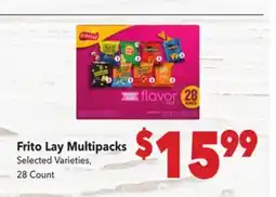 Vallarta Supermarkets Frito Lay Multipacks offer