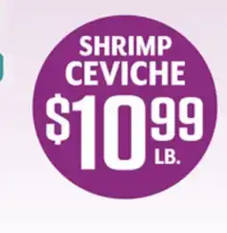 Vallarta Supermarkets SHRIMP CEVICHE offer