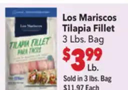 Vallarta Supermarkets Los Mariscos Tilapia Fillet offer