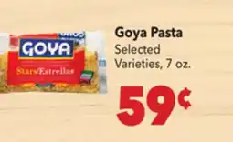 Vallarta Supermarkets Goya Pasta offer