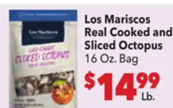 Vallarta Supermarkets Los Real Cooked and Sliced Octopus offer