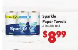 Vallarta Supermarkets Sparkle Paper Towels offer