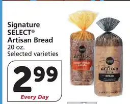 Vons Signature SELECT Artisan Bread offer