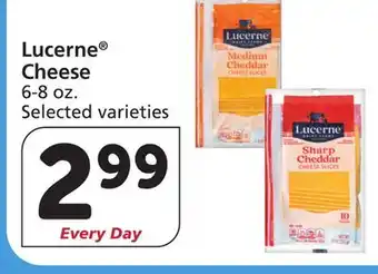 Vons Lucerne Cheese offer