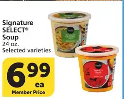 Vons Signature SELECT Soup offer