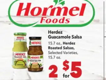 Vallarta Supermarkets Herdez Guacamole Salsa offer