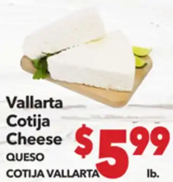 Vallarta Supermarkets Vallarta Cotija Cheese / QUESO COTIJA VALLARTA offer