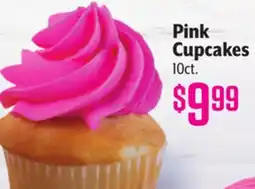 Vallarta Supermarkets Pink Cupcakes offer