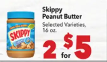 Vallarta Supermarkets Skippy Peanut Butter offer