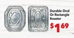 Vallarta Supermarkets Durable Oval Or Rectangle Roaster offer