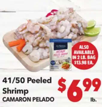 Vallarta Supermarkets 41/50 Peeled Shrimp / CAMARON PELADO offer