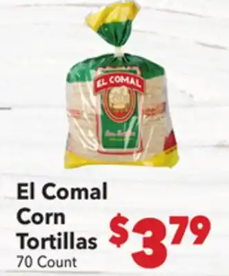 Vallarta Supermarkets El Comal Corn Tortillas offer