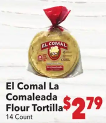 Vallarta Supermarkets El Comal La Comaleada Flour Tortilla offer