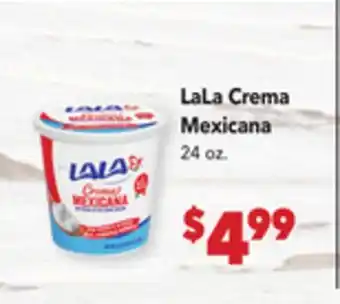 Vallarta Supermarkets LaLa Crema Mexicana offer