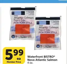 Albertsons Waterfront BISTRO Nova Atlantic Salmon offer