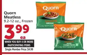 Albertsons Quorn Meatless offer