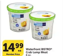 Albertsons Waterfront BISTRO Crab Lump Meat offer