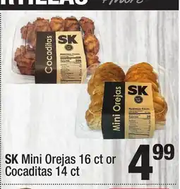 Super King Markets SK Mini Orejas 16 ct or Cocaditas 14 ct offer