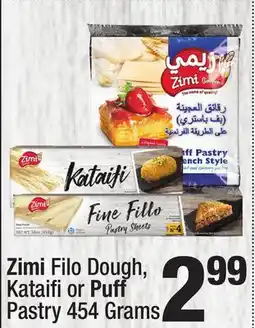 Super King Markets Zimi Filo Dough, Kataifi or Puff Pastry offer