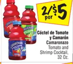 El Super Tomato and Shrimp Cocktail offer