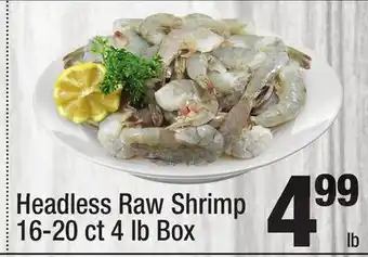 Super King Markets Headless Raw Shrimp offer