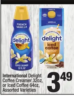 Super King Markets International Delight Coffee Creamer 32oz, or Iced Coffee 64oz offer