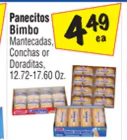 El Super Mantecadas, Conchas or Doraditas offer