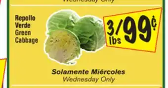 El Super Green Cabbage offer