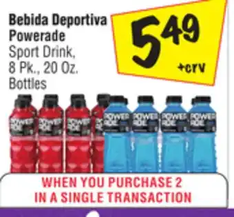 El Super Sport Drink offer