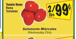 El Super Roma Tomatoes offer