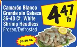 El Super White Shrimp Headless offer