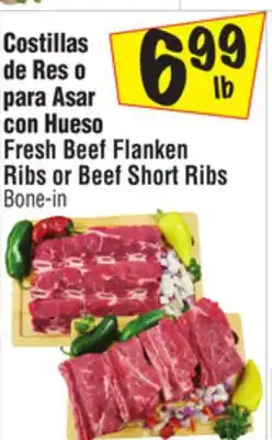 El Super Fresh Beef Flanken Ribs or Beef Short Ribs offer