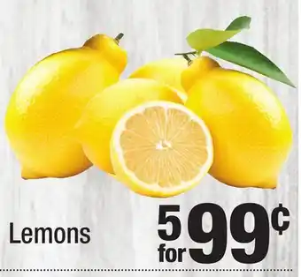 Super King Markets Lemons offer