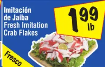 El Super Fresh Imitation Crab Flakes offer