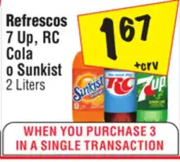 El Super 7 Up, RC Cola o Sunkist 2 offer