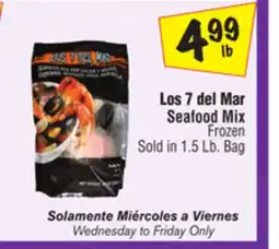 El Super del Mar Seafood Mix offer