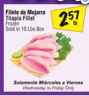 El Super Tilapia Fillet offer