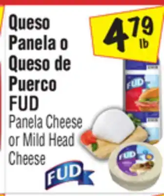 El Super Panela Cheese or Mild Head Cheese offer