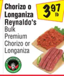 El Super Bulk Premium Chorizo or Longaniza offer