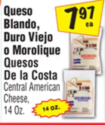 El Super Central American Cheese offer