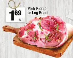 Super King Markets Pork Picnic or Leg Roast offer