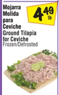 El Super Ground Tilapia for Ceviche offer